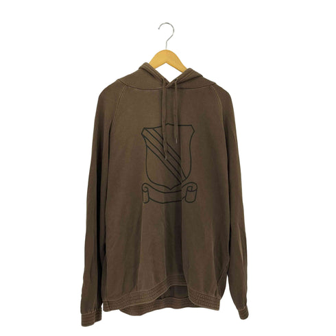 N NUMBER  RE EMBLEM PIGMENT BIO PULLOVER HOODIE 復刻 エンブレムパーカー メンズ  4